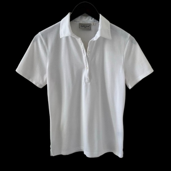 Bobby Jones White Short Sleeve Polo Shirt Size Small - Picture 3 of 7